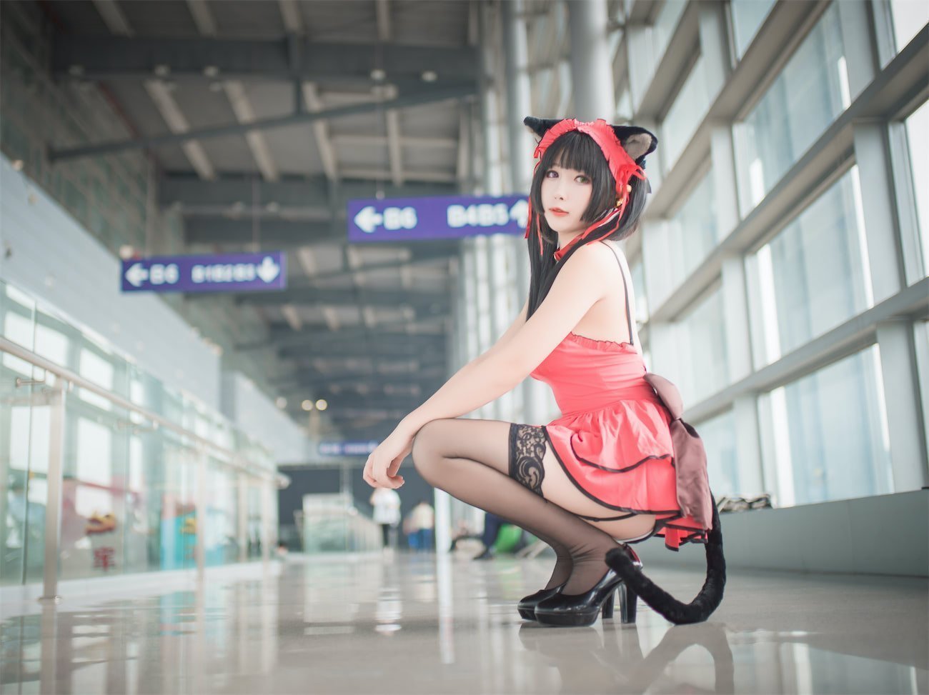 w黑米粥w 时崎狂三猫耳