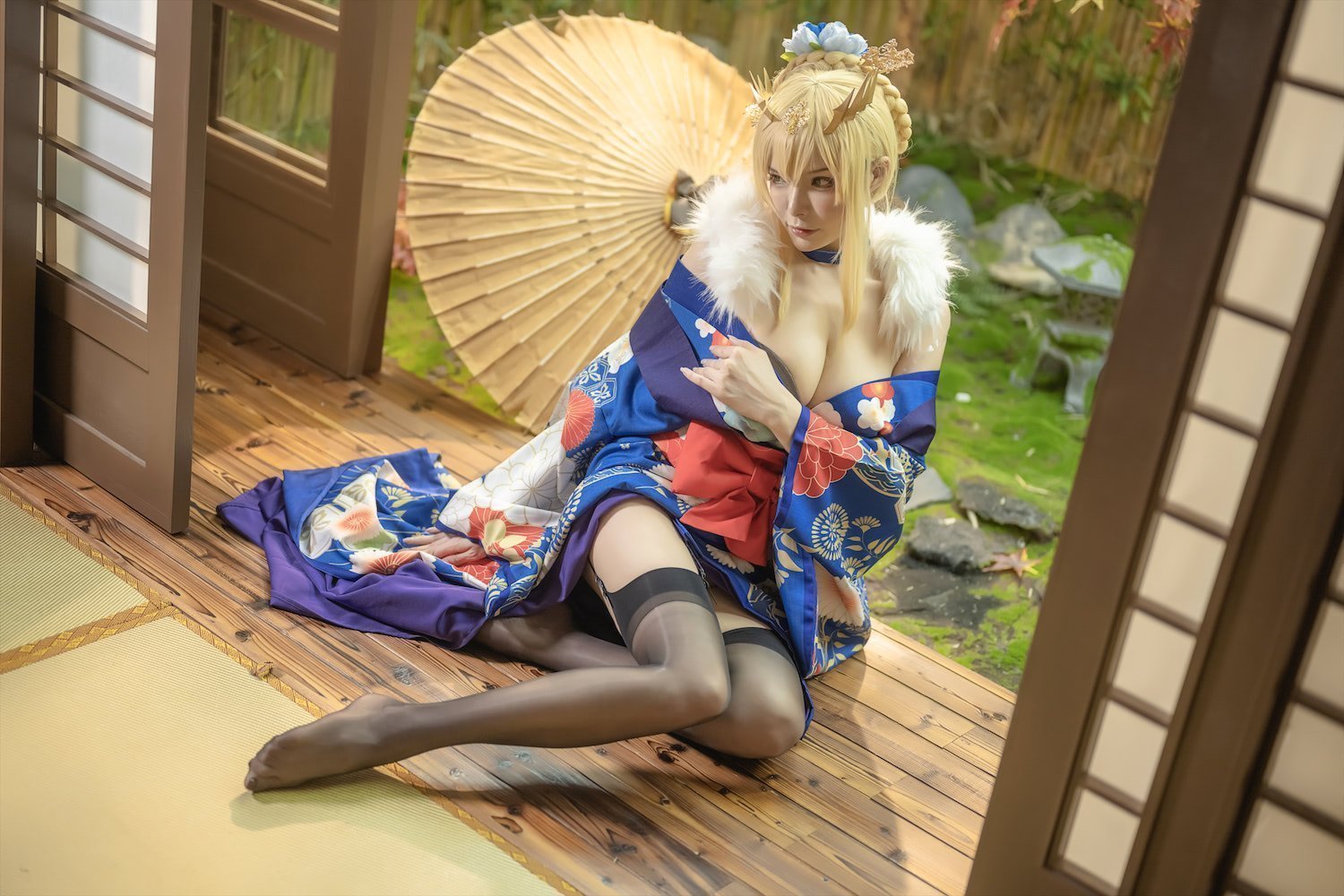 秋和柯基 白枪呆同人和服