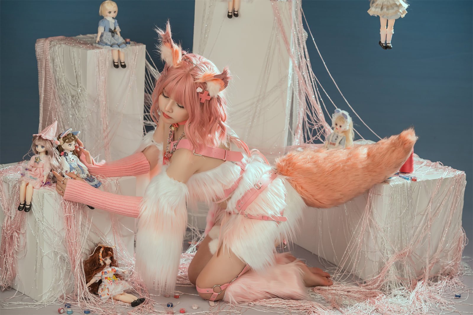 辣个喵喵鱼 幻想兽娘集日食蒂迟亚希伊卡牙牙