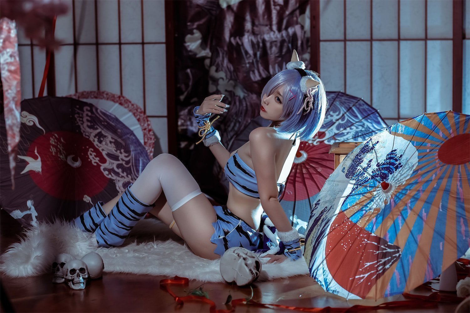 二佐Nisa 蕾姆夏日鬼衣