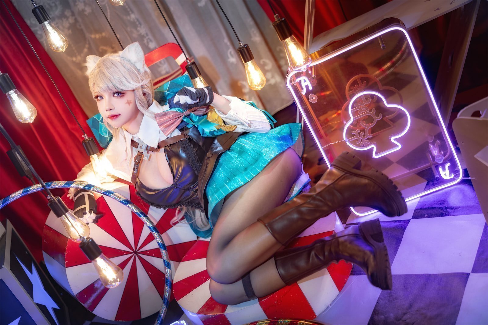 雪晴Astra 原神琳妮特原皮兔女郎