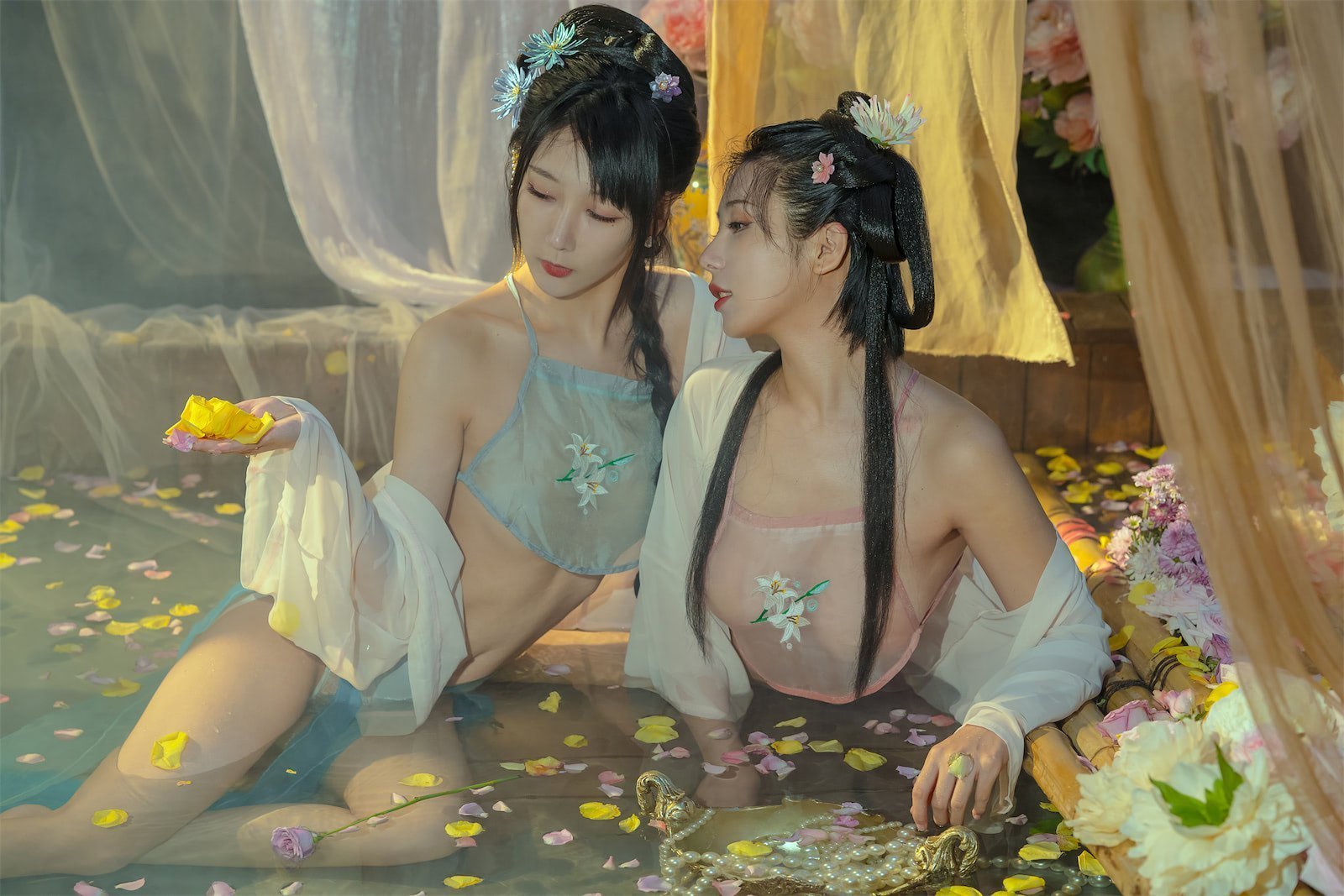 云溪溪 奶桃桃038予十七水池