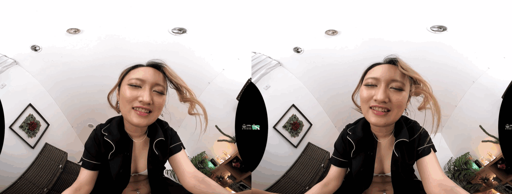 408KIWVR-361 [VR] [禁止触摸！ [实际NG]完全暴露的荡妇气场[巨大的大屁股半GAL -cd2